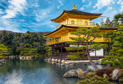 The-Golden- Pavilion-(Kinkaku-ji) of Kyoto